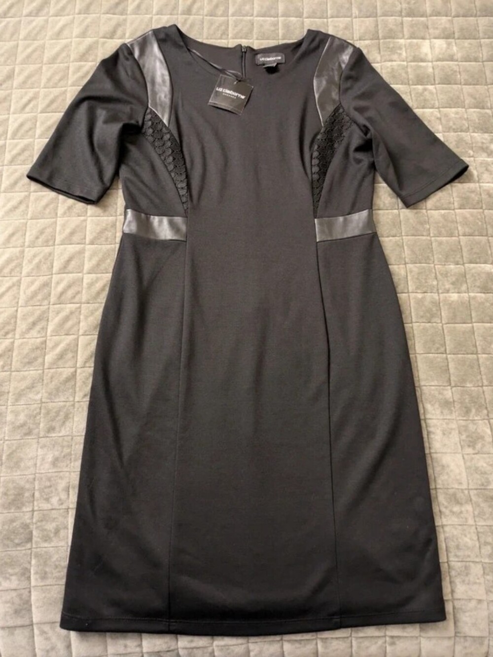 Liz Claiborne Size 8 Black Dress